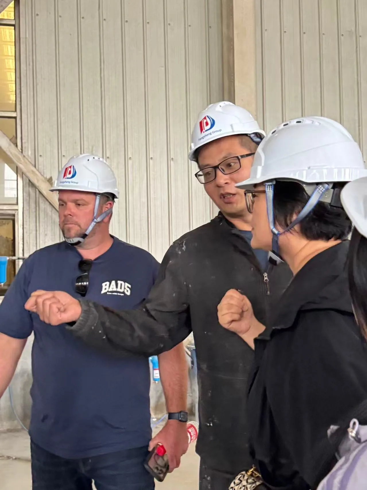 Factory visit photo