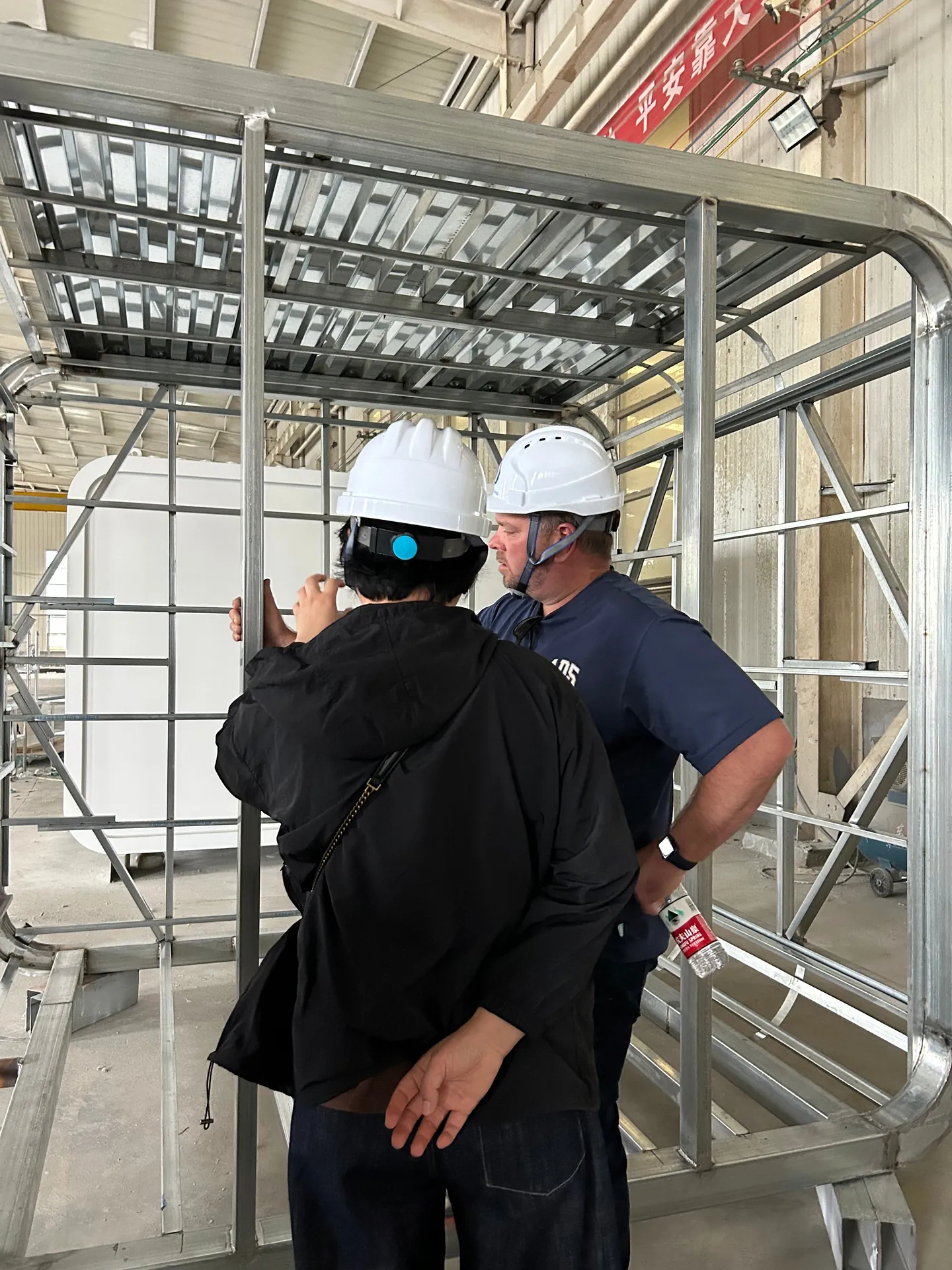 Factory visit photo