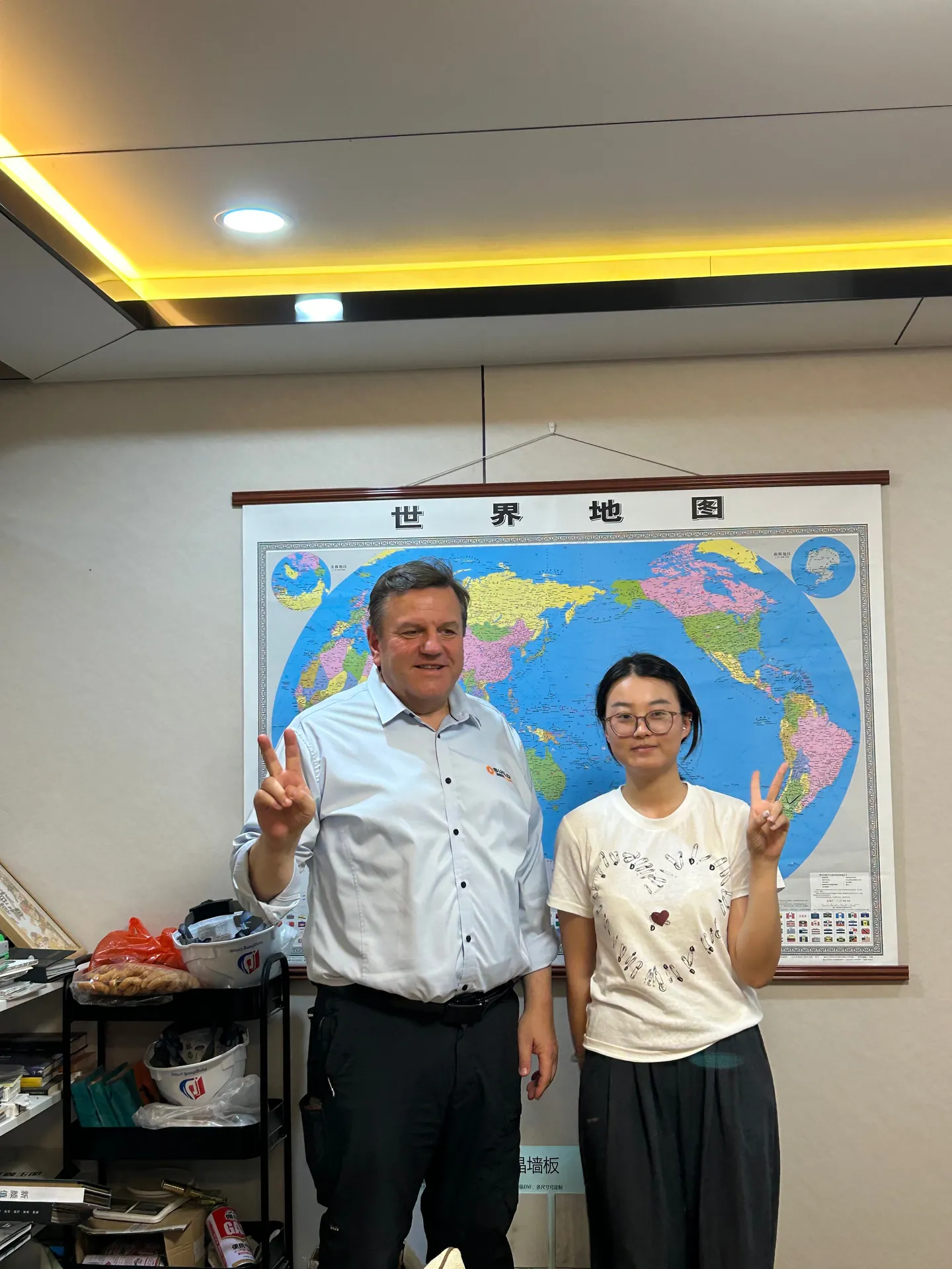 Factory visit photo